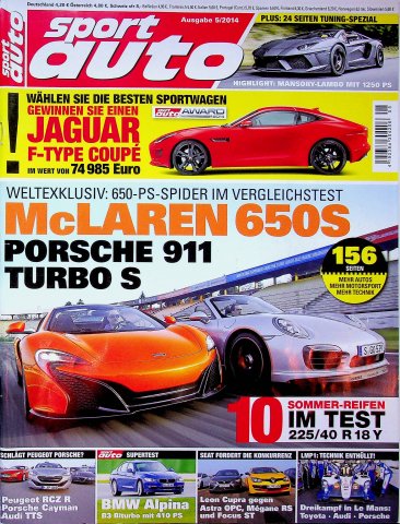 Deckblatt Sport Auto (05/2014)